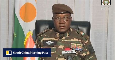 Niger’s military ruler warns against foreign meddling, urges population to defend the country